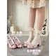 Pure Tea For Dream Angel Love Knot Medium Heel Shoes(Pre-Order/8 Colours/Full Payment Without Shipping)